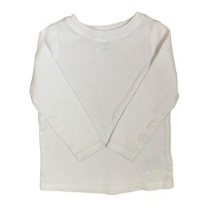🌟3/$15🌟 Old Navy White Long Sleeved Thermal Shirt  Toddler Size 2